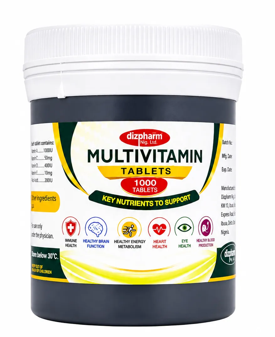 Dizpharm Multivitamin pack shot